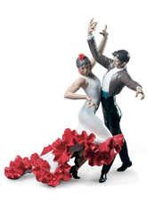 Flamenco Dancers Couple Figurine